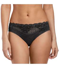 Lace Perfection Brief Black