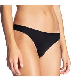 Natural Comfort Thong Black