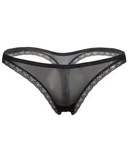 Bottoms Up Thong Black