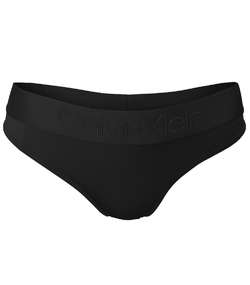 Tonal Logo Thong Black