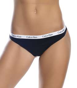 Cotton Thong Black