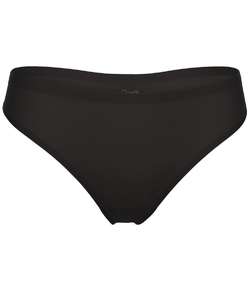 Soft Stretch Thong Black