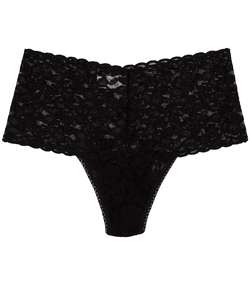 Retro Thong Black