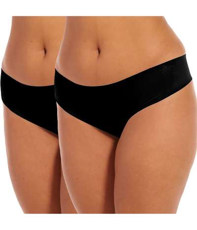 2-pack MAGIC Dream Organics Thong Black – Svarta Stringtrosor från Magic