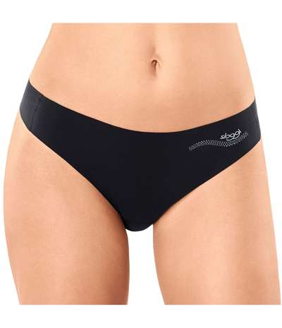 ZERO Feel String Black – Svarta Stringtrosor från Sloggi