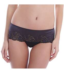 Lace Affiar Tanga Black