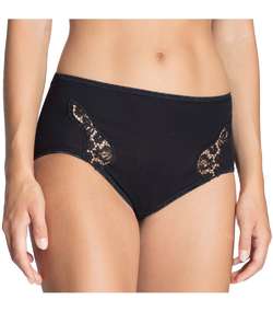 Feminin Sense Midislip Black