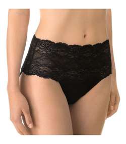 Sensual Secrets Highwaist Slip Black