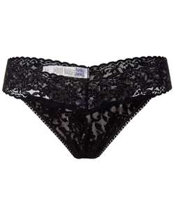 Original Rise Thong Black