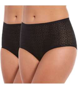 2-pack MAGIC Dream Lace Panty Black