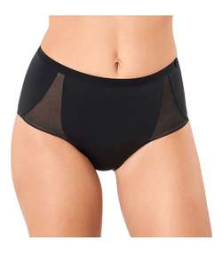 S by Sloggi Symmetry High Waist Panty Black