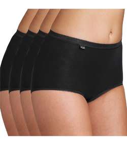 4-pack Basic Plus Maxi  Black