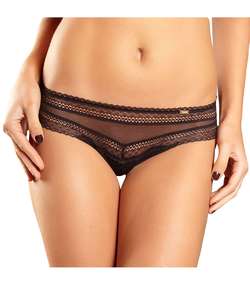 Festivite Lace Cheeky Bikini  Black