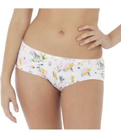 Medley Short White Pattern-2