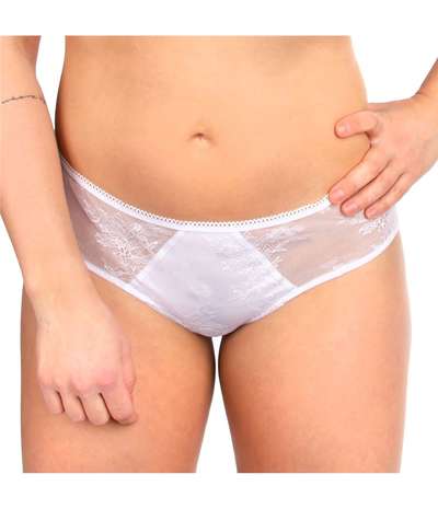 Aura Shorty White – Vita boxertrosor från Passionata