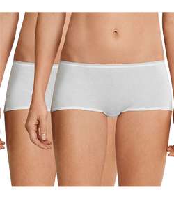 2-pack Essentials Cotton Shorts White