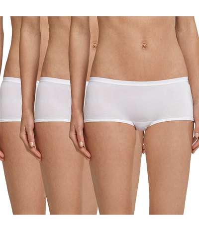 3-pack 95-5 Boxer White – Vita Boxertrosor från Schiesser