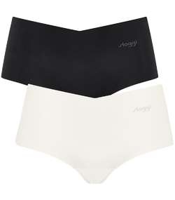 2-pack ZERO Microfibre Shorts Black/White