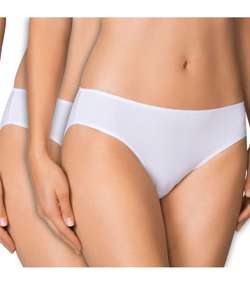 2-pack Benefit Women Brief White