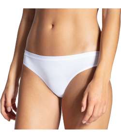 Natural Comfort Brief Low Cut White