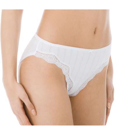 Etude Toujours Regular Cut Brief White – Vita brieftrosor från Calida
