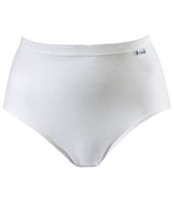 Classic Cotton Midi Brief White