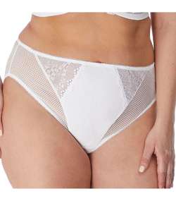 Charley High Leg Brief White