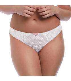 Daisy Lace Brief White