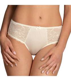 Antonia High-Waist Brief Ivory