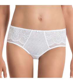 Selma Hight Waist Brief White