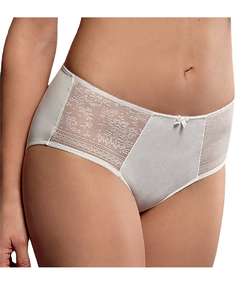 Fleur High Waist Brief Ivory