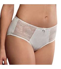 Fleur High Waist Brief Ivory