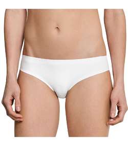 Invisible Cotton Brief White