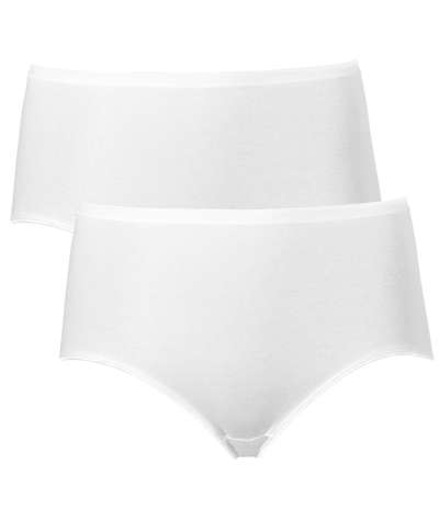 2-pack Trofe Seamless Maxi Briefs White – Vita brieftrosor från Trofé