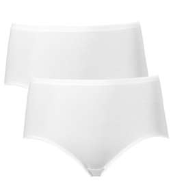 2-pack Trofe Seamless Maxi Briefs White