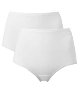 2-pack Trofe High Maxi Briefs White