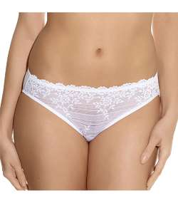 Embrace Lace Bikini Brief White