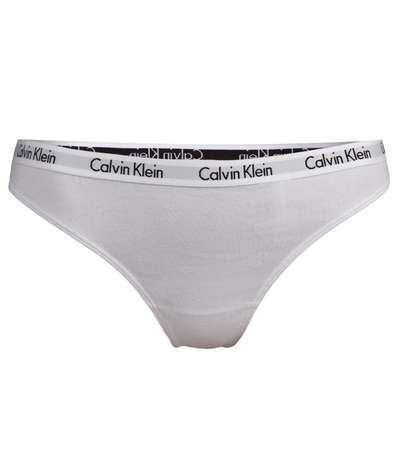 Carousel Thong White – Vita Stringtrosor från Calvin Klein