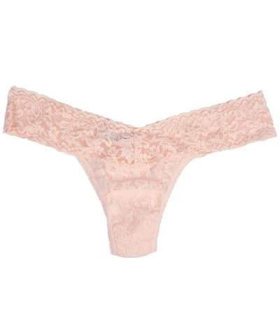 Low Rise Thong Vanilla – Vita Stringtrosor från Hanky Panky