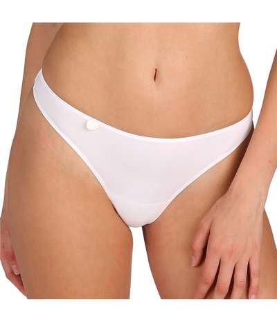 Tom Thong Ivory – Vita Stringtrosor från Marie Jo
