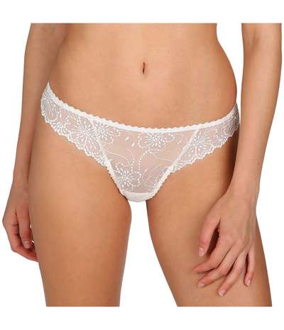 Jane Thong Ivory – Vita Stringtrosor från Marie Jo