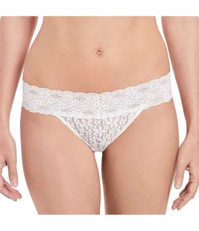 Halo Lace Thong Ivory – Vita Stringtrosor från Wacoal