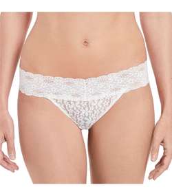 Halo Lace Thong Ivory