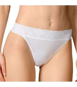 Lycraspitze Tanga 21904 White 001