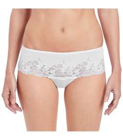 Lace Affiar Tanga White