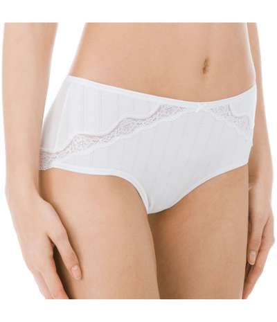 Etude Toujours Regular Cut Panty White – Vita Trosor från Calida