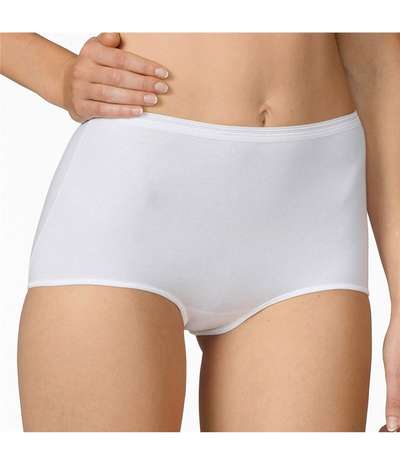 Comfort Midi-brief 23024 White 001 – Vita Trosor från Calida