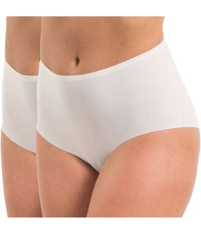 2-pack MAGIC Dream Invisibles Panty White – Vita Trosor från Magic